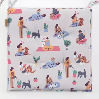 Sitzkissen Sunday with Cats