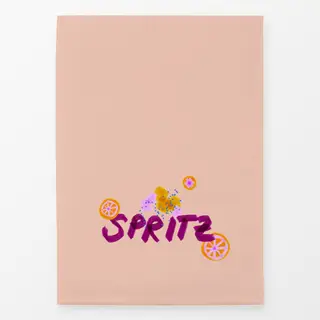 Geschirrtücher Spritz Typo & Orange