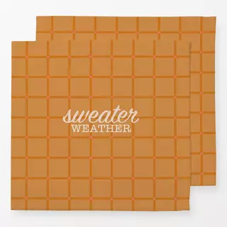 Servietten sweater weather
