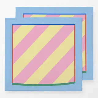 Servietten Framed Summer Stripes