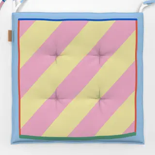Sitzkissen Framed Summer Stripes