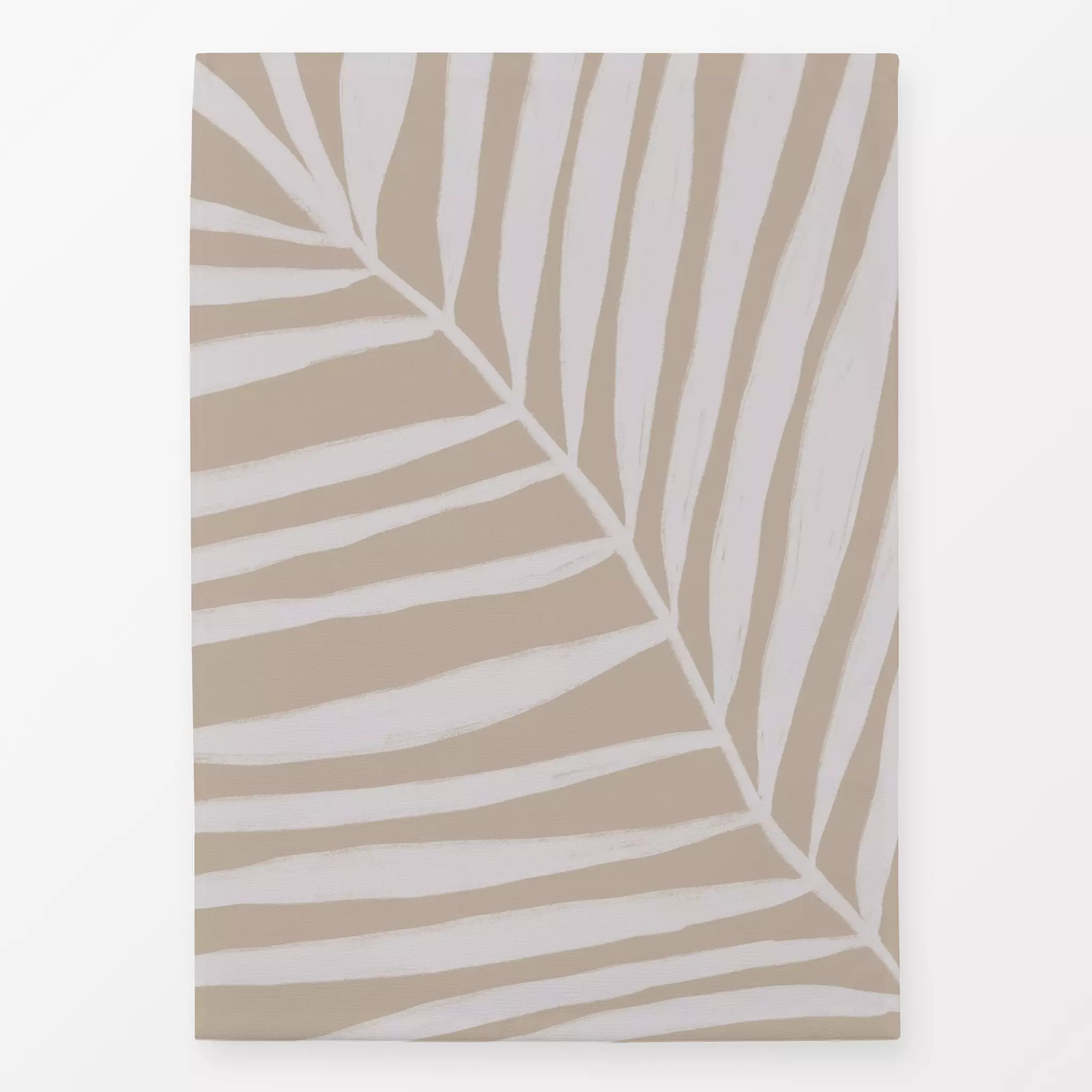 Geschirrtuch Palmenblatt Beige Palmenblatt Beige