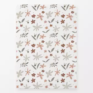 Geschirrtücher Sommer Floral braun