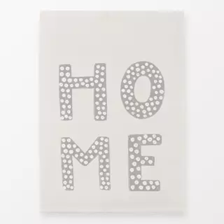 Geschirrtuch Home grau