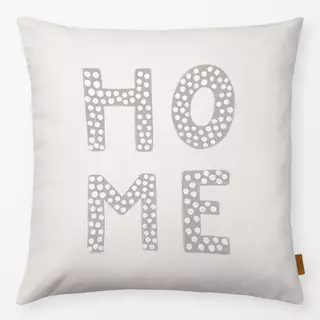 Kissen Home grau