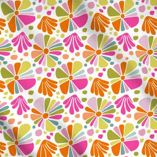 Meterware Retro Summer Bloom