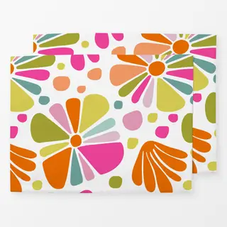 Tischset Retro Summer Bloom