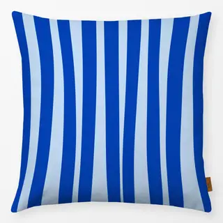 Kissen Stripes Blau