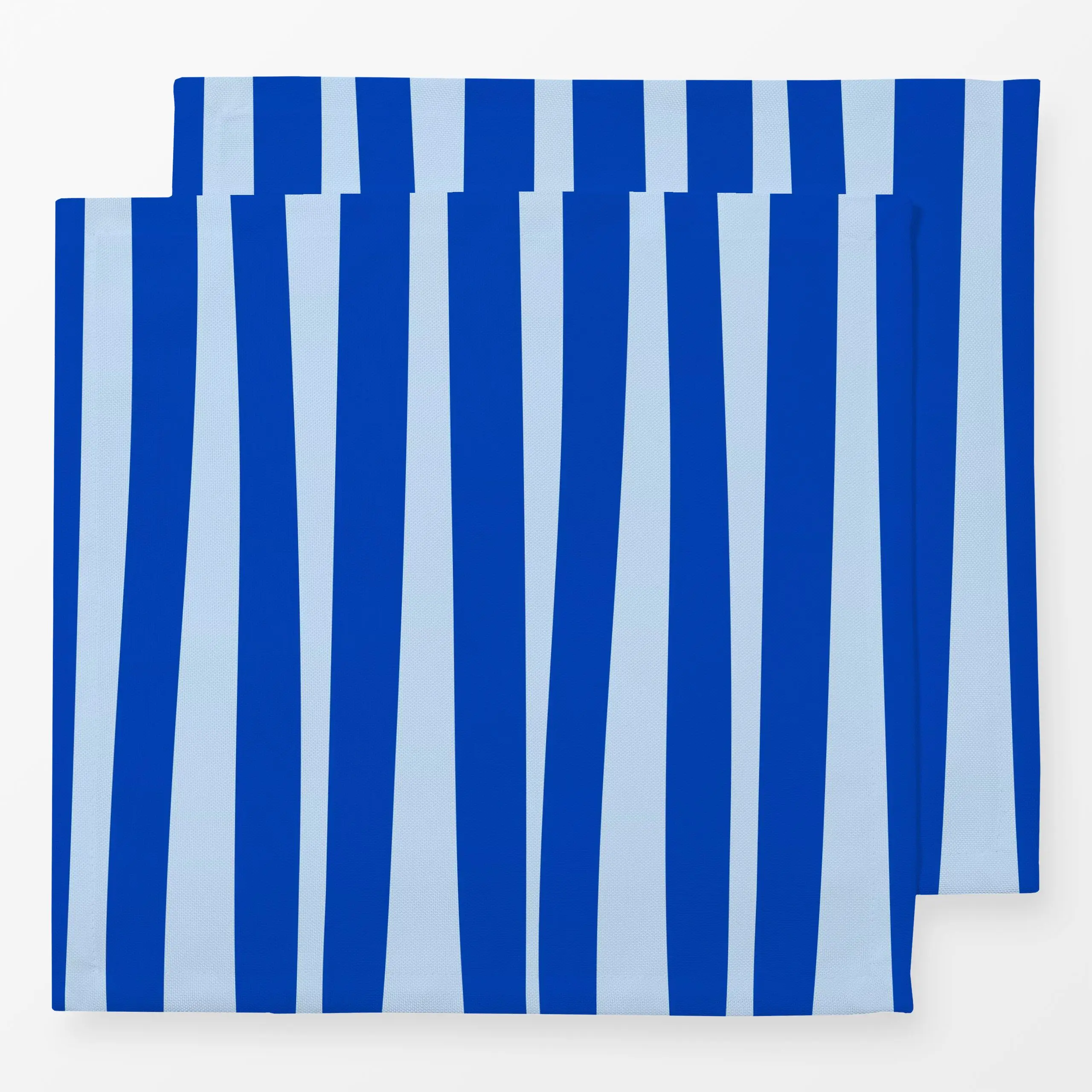 Servietten Stripes Blau - Symbole & Muster - von „textilwerk"; Illustration, Cozy, Sommer, trend, Haus, typografie, geschenk...