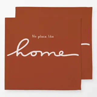 Servietten Home Beige Boho Braun