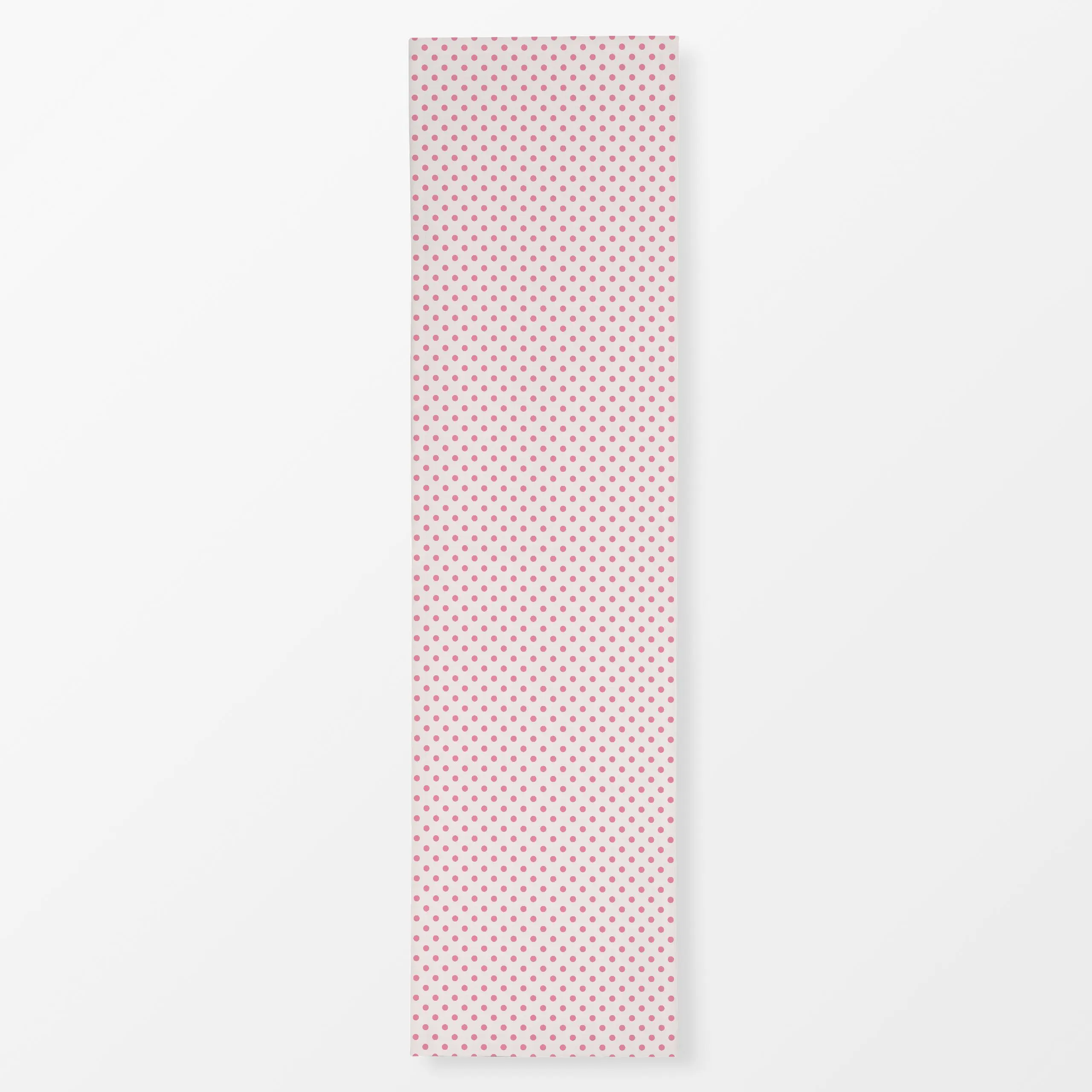 Tischläufer Punkte Polkadot Pink Beige, gemustert, Ostern, von Kathrin Woo