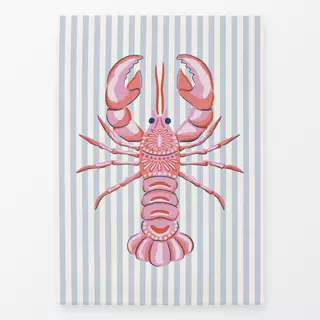 Geschirrtuch pink lobster