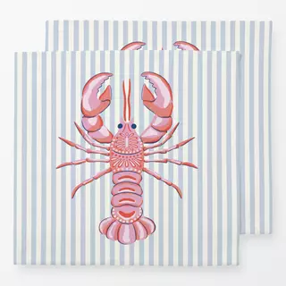 Servietten pink lobster