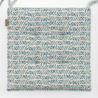 Sitzkissen Boho Paint Blue