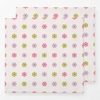 Servietten Blümchen Bunt Beige