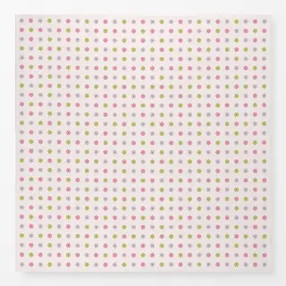 Tischdecke Blümchen Bunt Beige