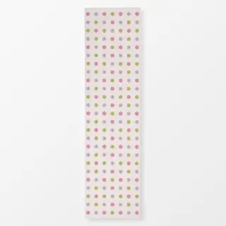 Tischläufer Blümchen Bunt Beige