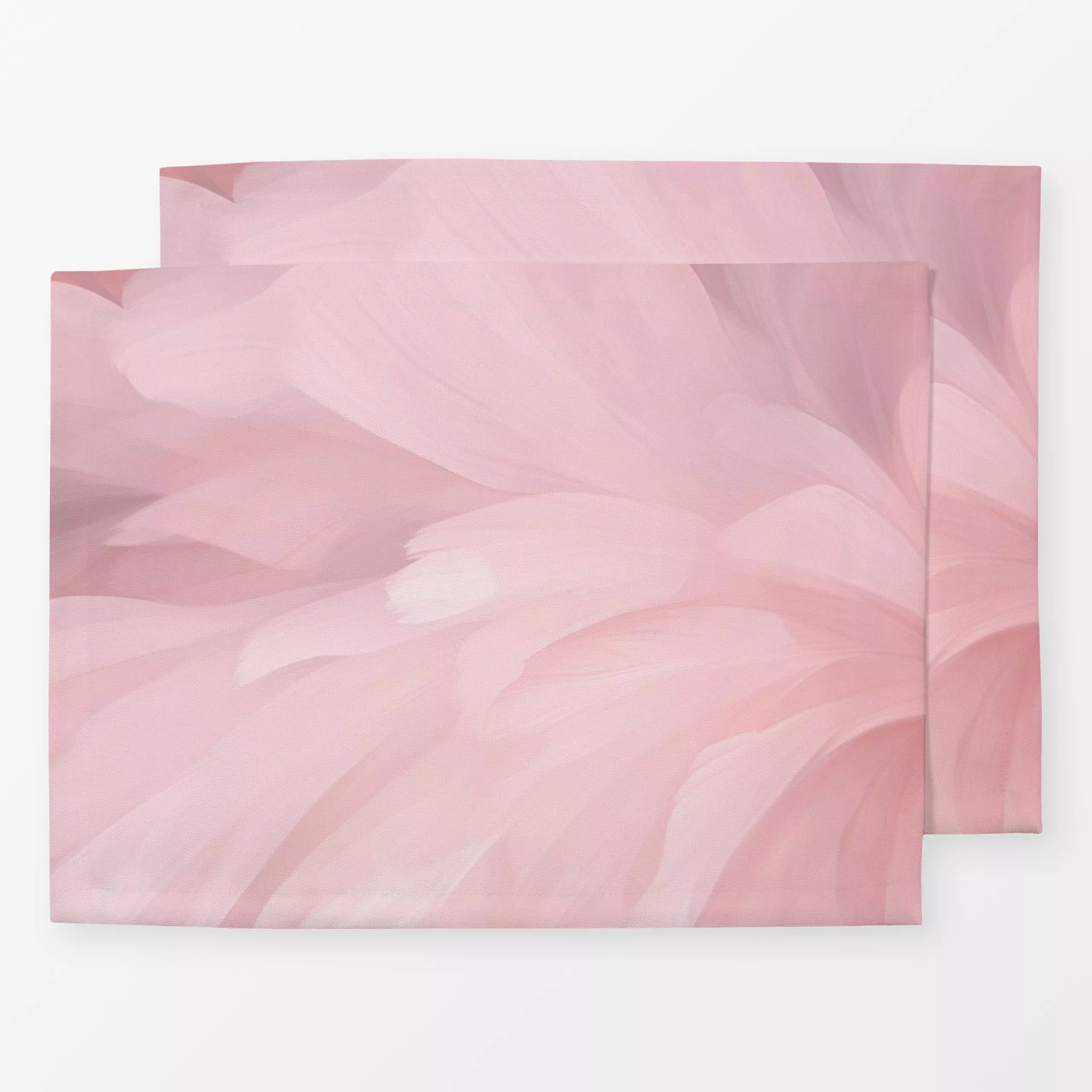 Tischset Bloom Brushwork Pink II, Blumen, Sommer, von Andrea Haase