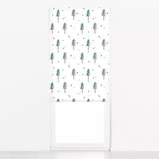 Raffrollo Mini Tannenwald