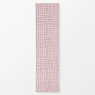 Tischläufer Picnic Grid Rosa
