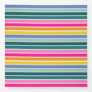Tischdecke Good-Vibes-Streifen