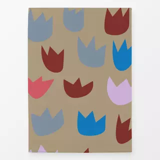 Geschirrtücher Tulpen blau