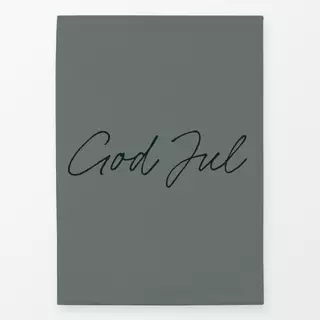 Geschirrtücher Lysegrøn God Jul