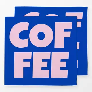 Servietten Coffee