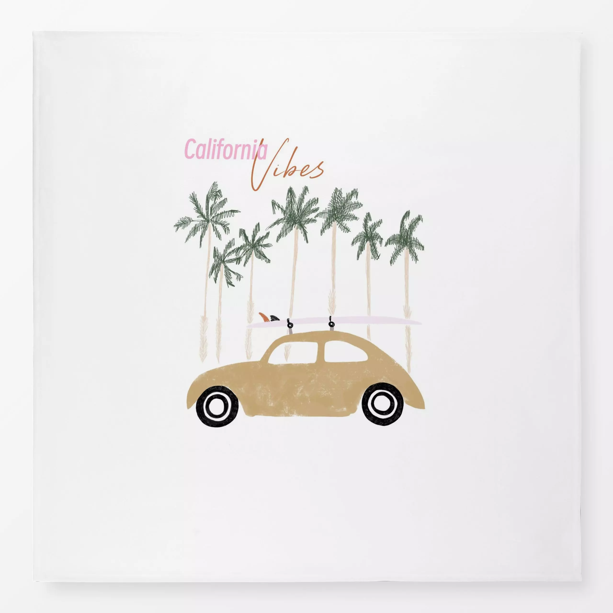 Tischdecke Vintage CaliVibes, Sommer, von Studio ROSAGRAU