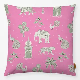 Kissen exotic jungle pink