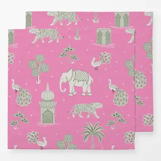 Servietten exotic jungle pink