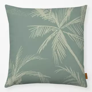 Kissen Blueprint Palms sage