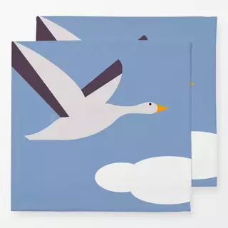 Servietten Gans