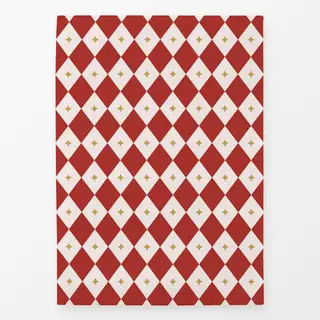 Geschirrtücher Christmas Sparkle Red