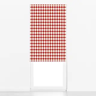 Raffrollo Christmas Sparkle Red