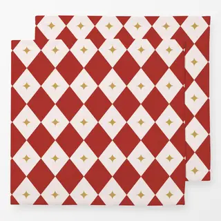 Servietten Christmas Sparkle Red
