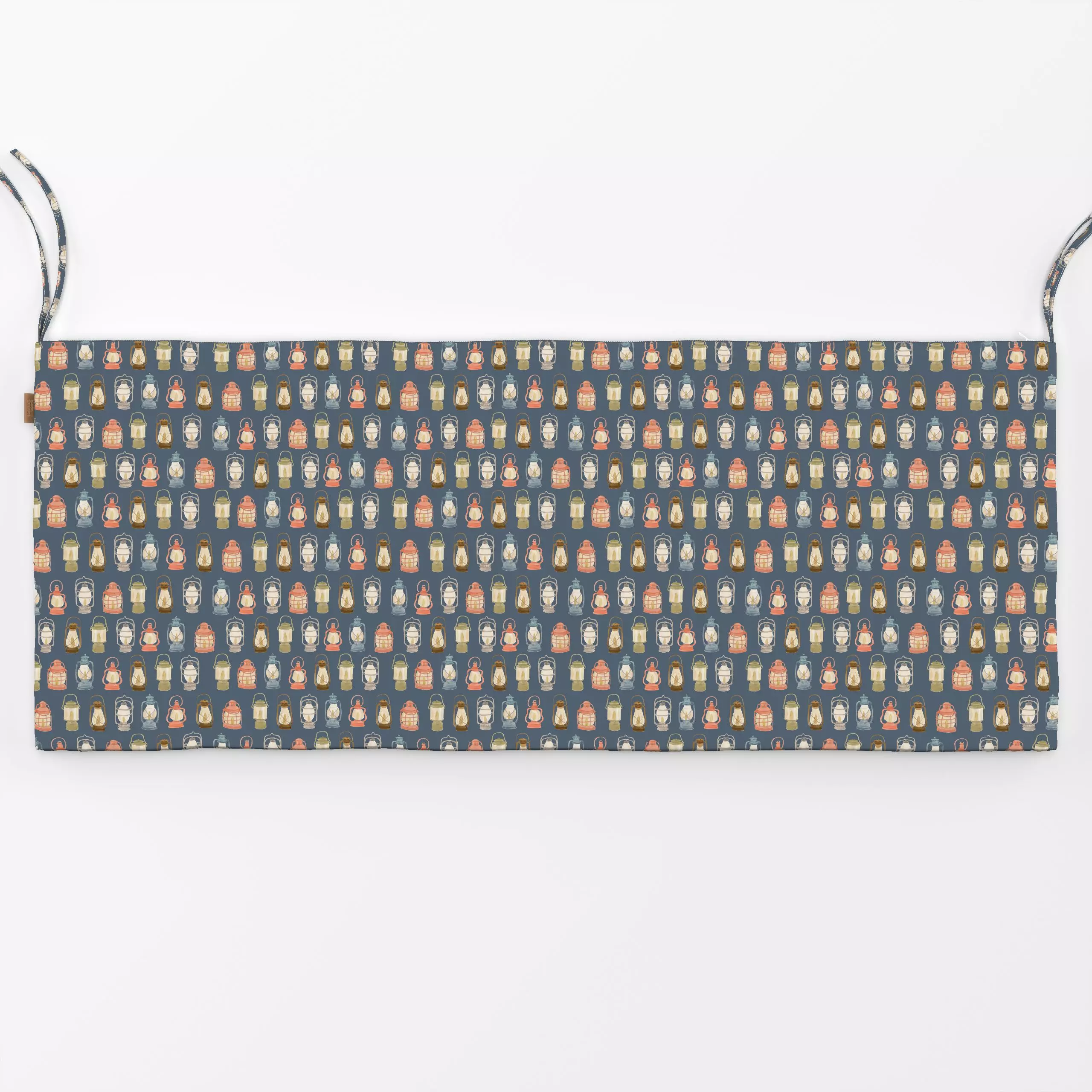 Bankauflage Laternen - Kinderzimmer & Motive für Kinder, Retro & Vintage - von „Anna Petersen"; Kinder, Weihnachtsmann, Camp...