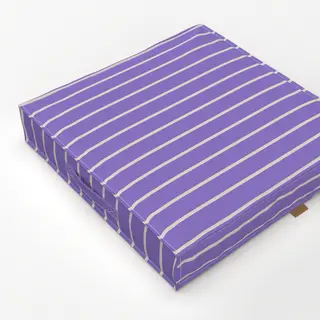 Bodenkissen Spring Stripes Violet