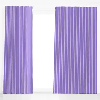 Dekovorhang Spring Stripes Violet