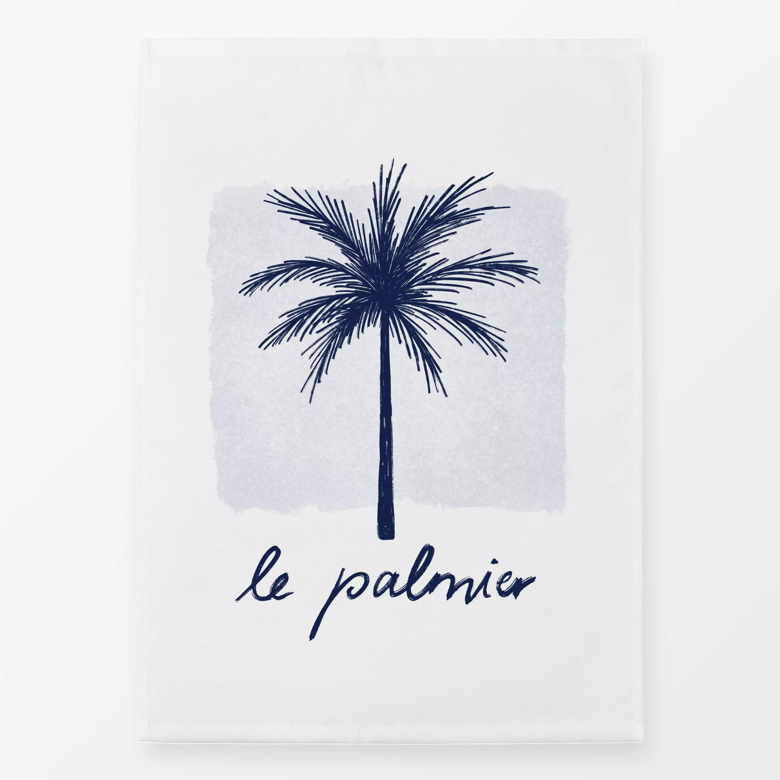 Geschirrtücher Le Palmier - Natur & Landschaft, Sommer, Pflanzen & Botanik - von „Barlena"; minimal, Strand, Sommer, Urlaub,...