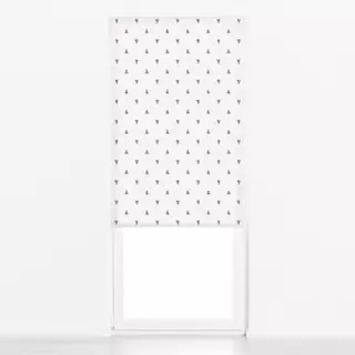 Raffrollo Winter Tannen