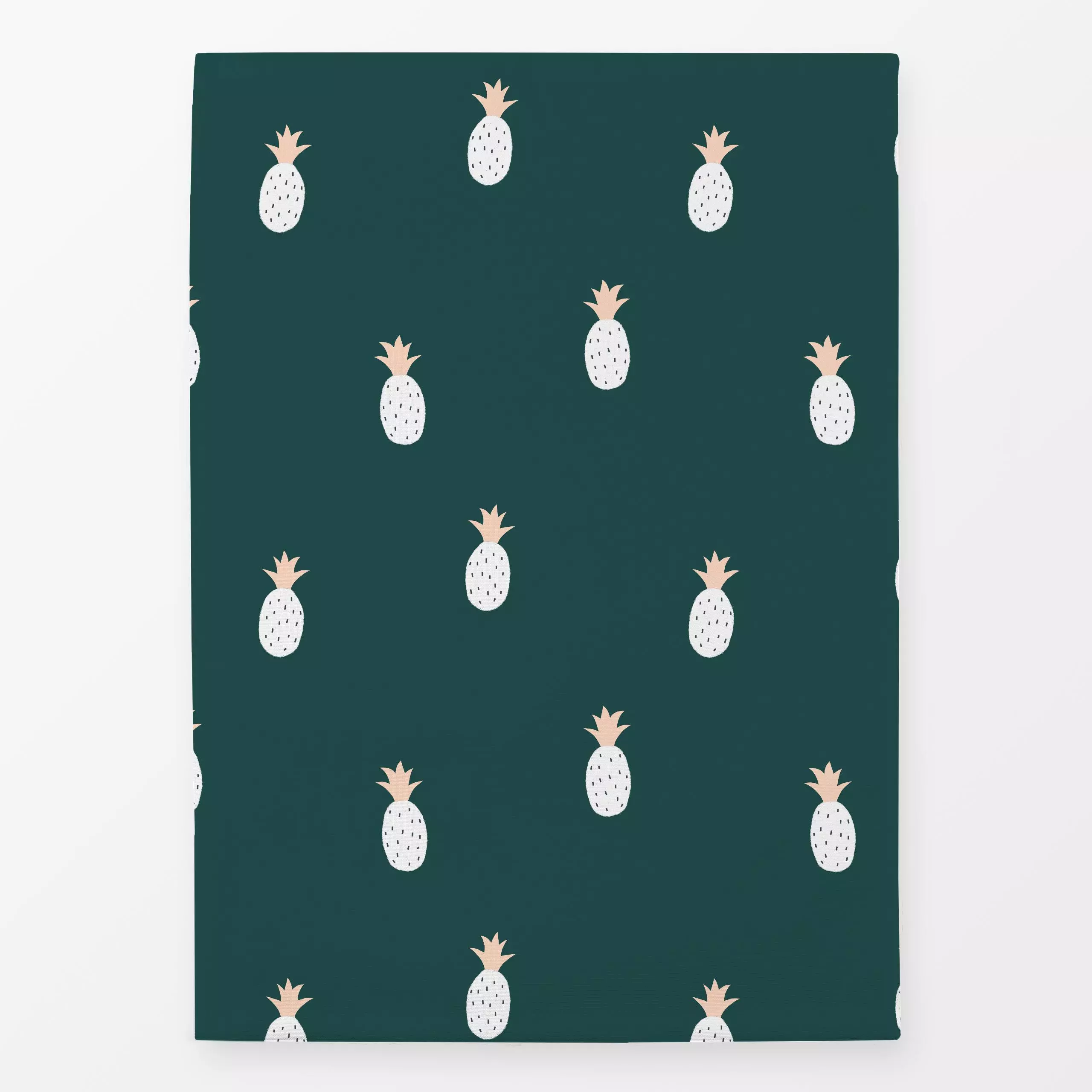 Geschirrtücher Pineapple - Sommer, Symbole & Muster - von „Maren Gross "; Frucht, Obst, Muster, Kinder, abstrakt, Ananas, tr...