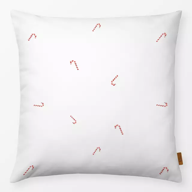 Produktbild von Zuckerstange Kissen Kissen. Helles Weihnachtskissen. Perfekt, Um Jeden Raum Festlich Zu Machen. Weihnachtsdeko, Weihnachtszimmer, Süßes Kissen