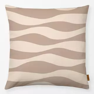 Kissen Wellen beige creme