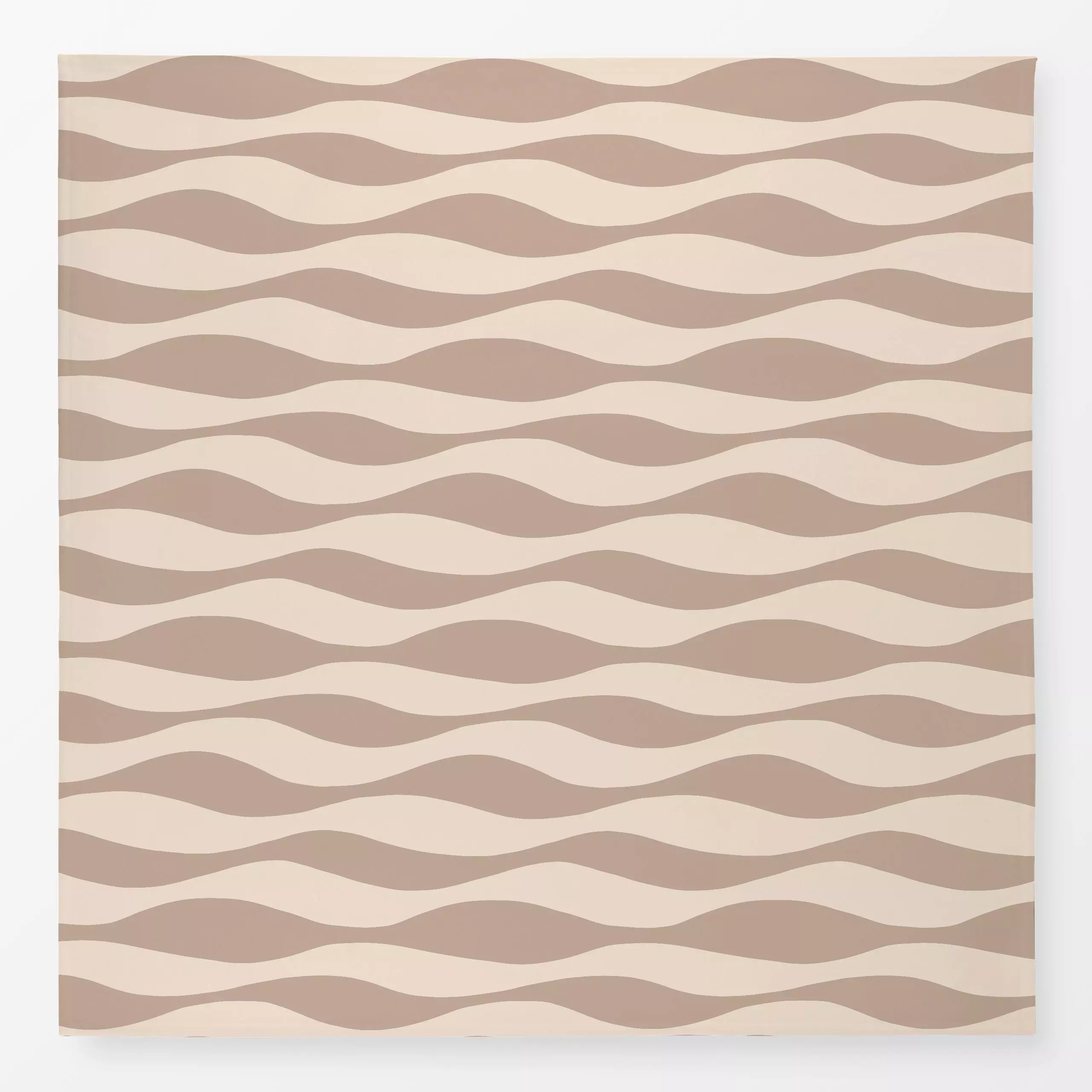 Tischdecke Wellen beige creme - Herbst, Symbole & Muster - von „Studio Kesse"