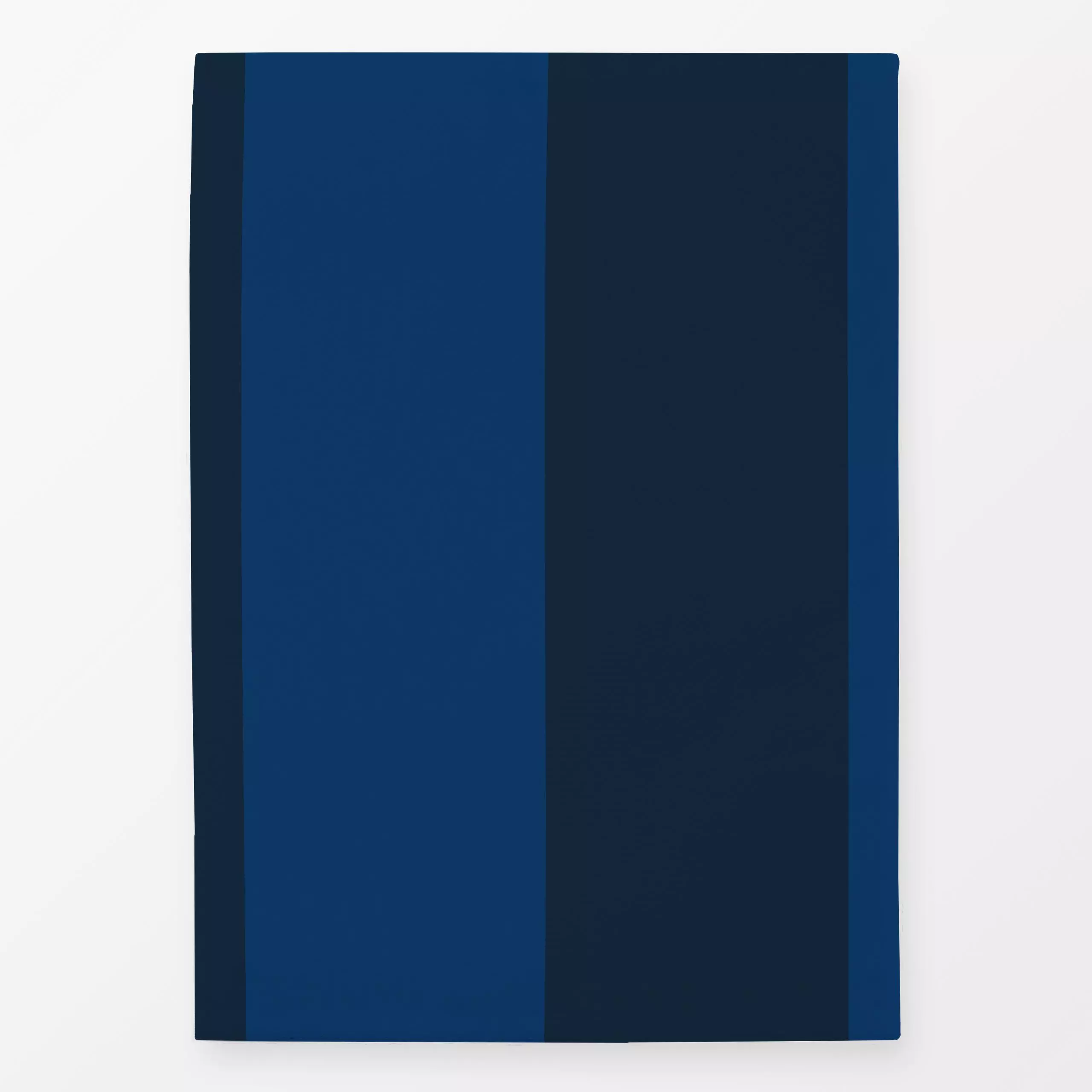 Geschirrtücher Block Stripes Dark Blue - Symbole & Muster - von „Mareike Böhmer"; Blaugrau, blau, gestreift, colorblocking, ...