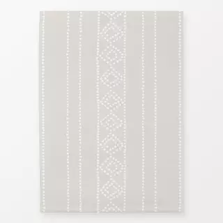 Geschirrtuch Boho Raute Nude