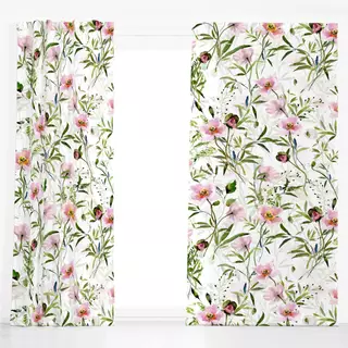 Dekovorhang Sommer Wiese 6