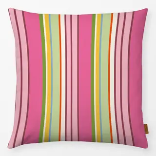 Kissen Bunter Sommerstreifen Mix