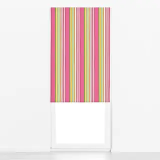 Raffrollo Bunter Sommerstreifen Mix
